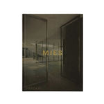 Mies book with a sleek, modern cover featuring an interior architectural scene, perfect for decor and design enthusiasts seeking inspiration from Knotty and Board. 1