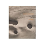 Cover of Rogan Gregory: Event Horizon art book featuring abstract organic shapes and textures in neutral gray tones, ideal for Knotty and Board decor and gift collections. 1