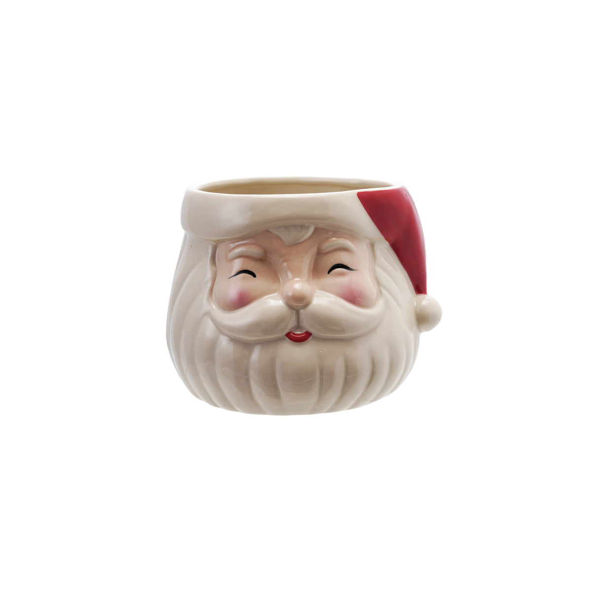 Santa Head Planter (Holds 5
