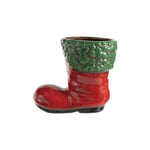 Santa Boot Ceramic Container, 6 x 5.5-Inch Christmas Decor 1