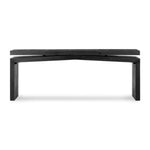 Matthes Console Table, Aged Black Pine, 78.75 X 15 X 30.75 1