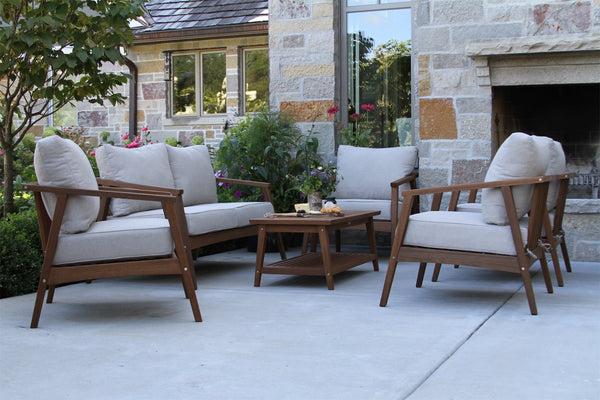 Eucalyptus Modern Seating Group, Set of 4