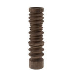Sedona Pillar Candle Holder, Stained Wood, 16 in. 1