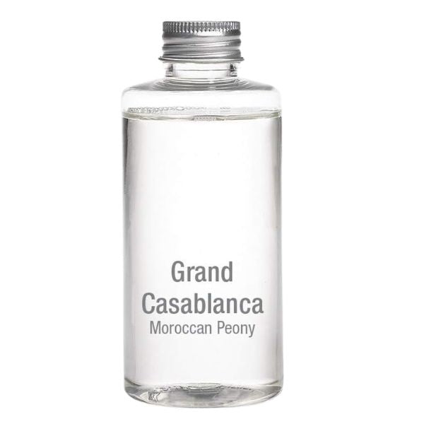 Grand Casablanca Porcelain Mini Diffuser Refill, Moroccan Peony, 3.4 oz