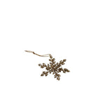 Jeweled Snowflake Ornament, Small, 3.75 in. 1