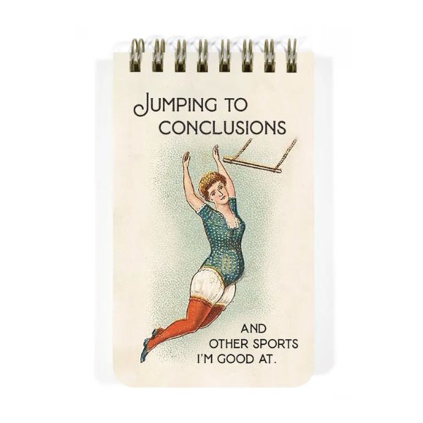 Spiral Memo Pad, Jumping to Conclusions