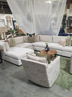 Precedent Adeline Sectional in Renewal Linen Gr 19 1