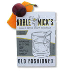 Noble Mick's Single Serve Craft Cocktail, Old Fashioned 1