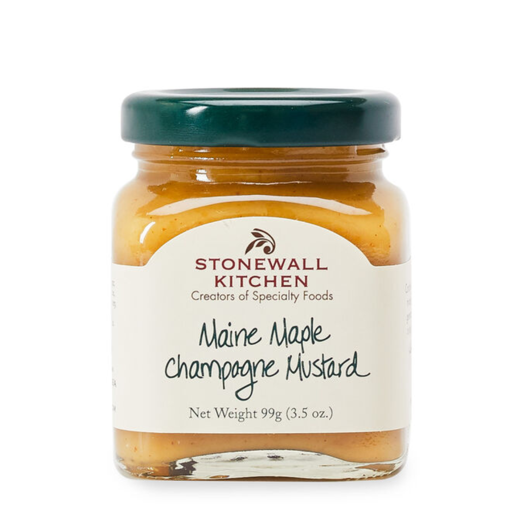 Stonewall Kitchen Maine Maple Champagne Mustard, 3.5 oz