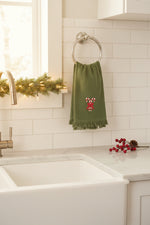 Candy Cane Kitchen Towel, Green, 20 X 28 in. 2
