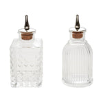Pressed Glass Bitters Bottle with Spout, 2 oz., Assorted Styles 1