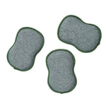 Reusable Sponges, Meadowlace, Garden Green, Set of Three, 3.5 X 5.2 in. 2