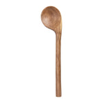 Asymmetrical Hand-Carved Acacia Wood Spoon 7