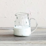 Recycled Glass Hobnail Creamer, 8 oz 2