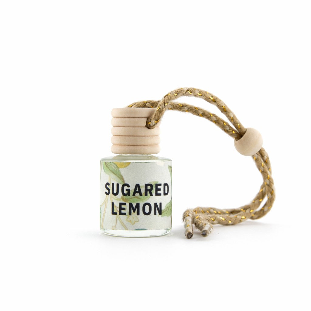 Flame On Main Classic Line Car Diffuser, Sugared Lemon, .28 oz