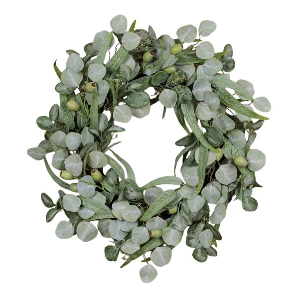 Eucalyptus Pod Wreath, 24 in.