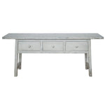 Reclaimed Wood Table w/ 3 Drawers, 58