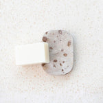 Buff Marble Soap Dish, 5 x 3.5 in 2