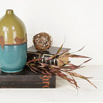 Burgundy Green Autumn Leaves Branch, 31-Inch Fall Decor 2