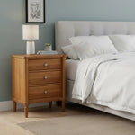 Highbury 3-Drawer Nightstand, Barley, 24.25 X 16.5 X 29.75 2