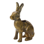 Golden Hare Vase 6.5 x 3 x 10 1