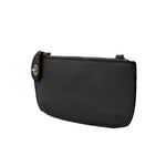 Mini Crossbody Wristlet Clutch, Black 2