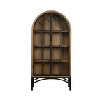 Victoria Cabinet Antique, Natural, 44 X 15 X 83 1