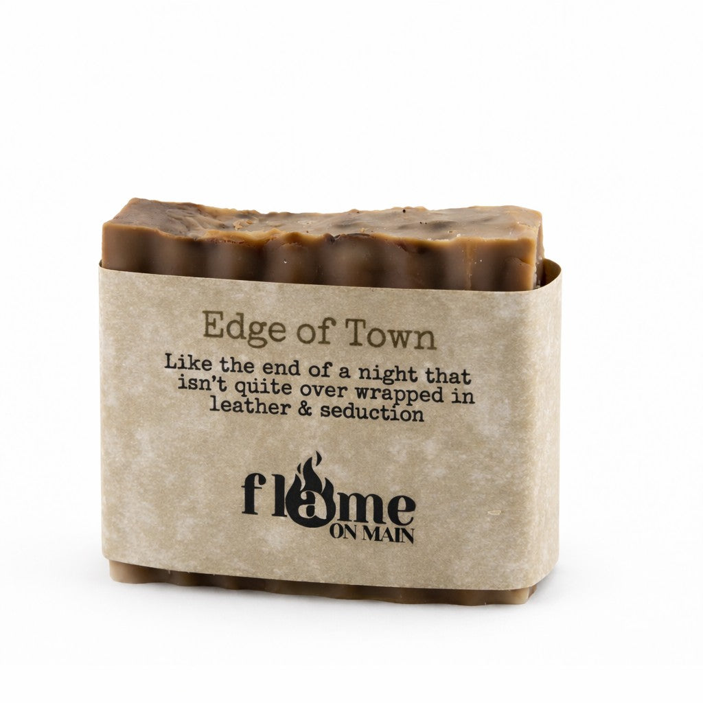 Flame on Main Places We Know Soap, Edge of Town, 3 oz