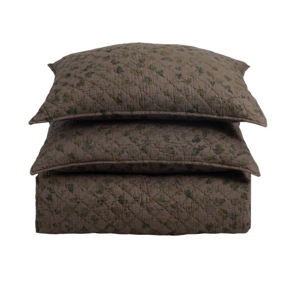 Brittany Quilt, Aubergine, King