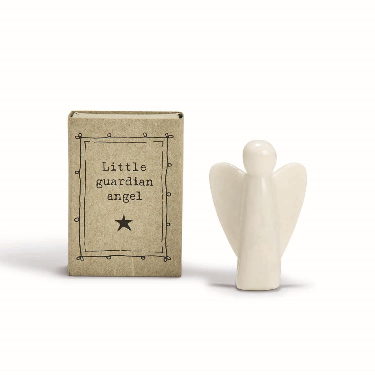 Little Guardian Angel Matchbox, 1.75 in.