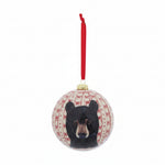 Handmade Decoupage Ball Ornament, Bear, 4