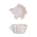Stoneware Pleated Planter, 4