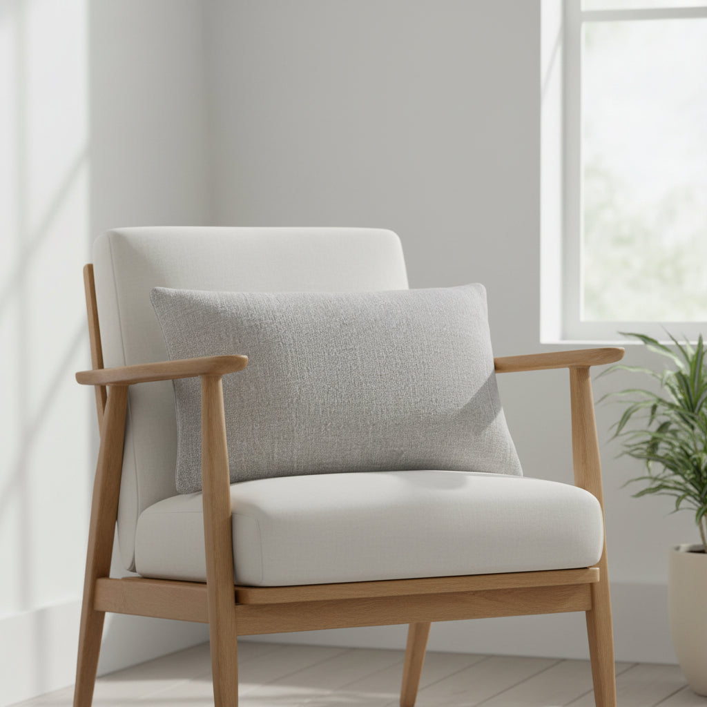 Lessines Handwoven Linen Pillow, 16 X 24 in.
