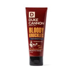 Tube of Duke Cannon Hand Repair Balm, Bloody Knuckles Fragrance Free, 3 oz., featured as a practical gift or self-care item at Knotty and Board, perfect for hardworking hands. 1
