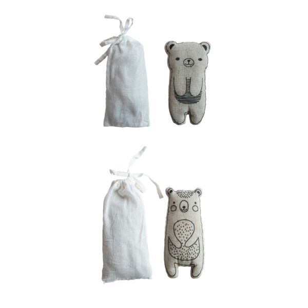 Microwaveable Hot/Cold Pack Filled w/ Lentils & Lavender, Assorted Designs, 9 in.