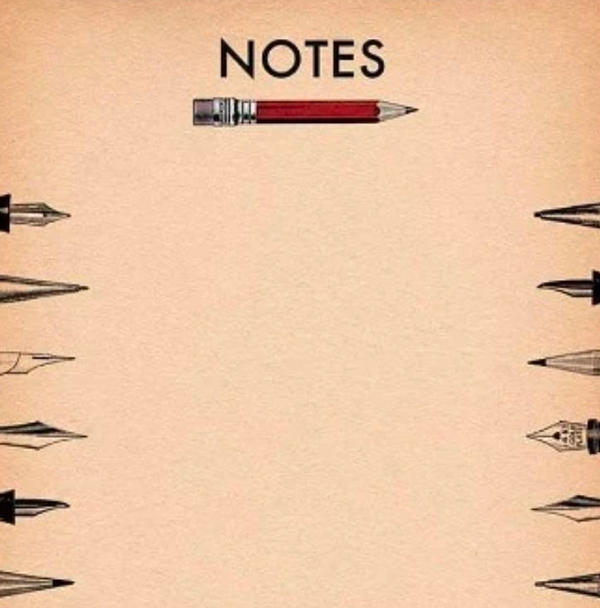Pencil Notes Notepad, 4.375 X 6.5 in.