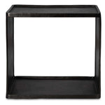 Derwent Side Table, Dark Nickel, 20 x 9 x 12 in. 1
