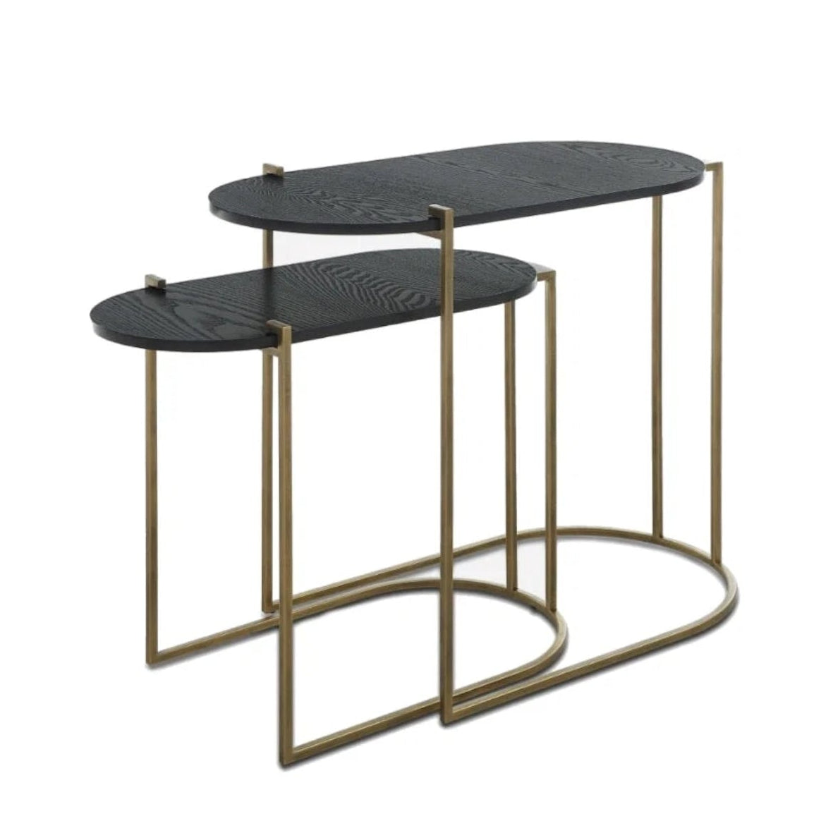 Aztec Nesting Tables, Set of Two