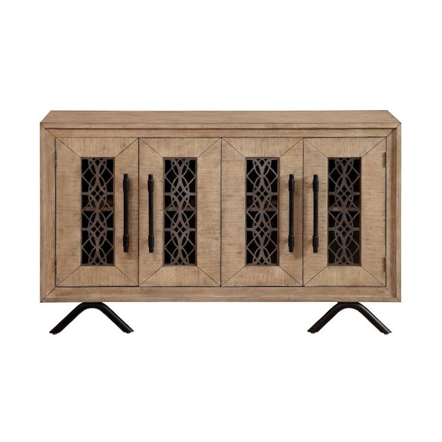 New Orleans Cabinet, Antique Natural, 63 x 16 x 37 in.