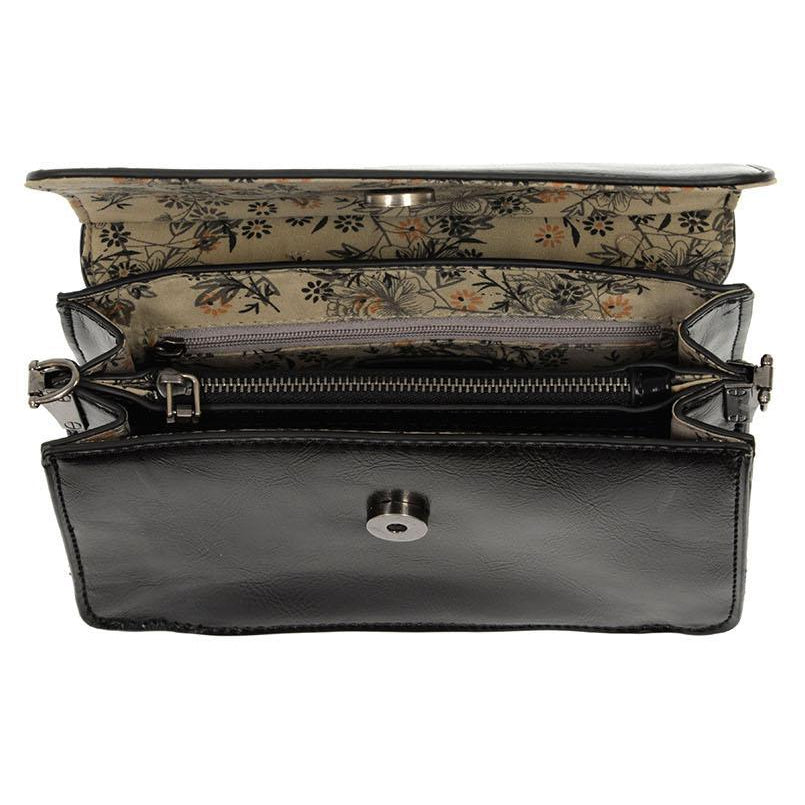 Aria Ring Bag, Mahogany