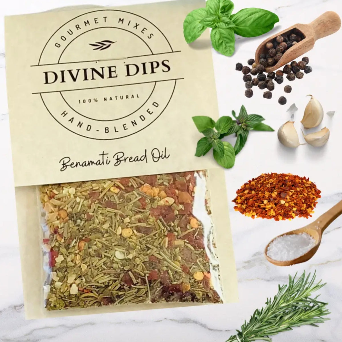 Seasoning Dip/Oil Mix, Benamati Blend