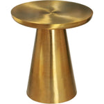 Cosmo Side Table, Brushed Gold, 20 X 20 X 22 1