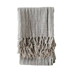 Hasselt Handwoven Linen Throw, 51.25 X 67 in. 1