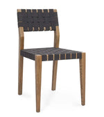 Orlando Oak Wood Dining Chair, 18.5 x 22 x 33 in., Priced Individually 1