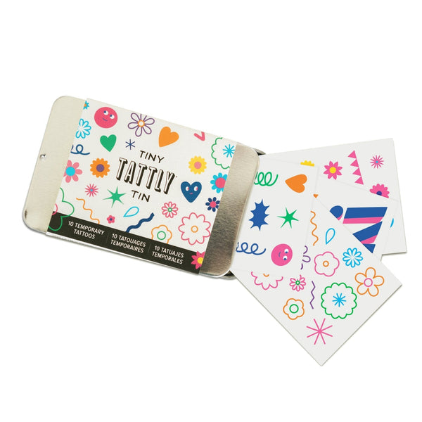 Tiny Things Tatoo Tin, Set of 10