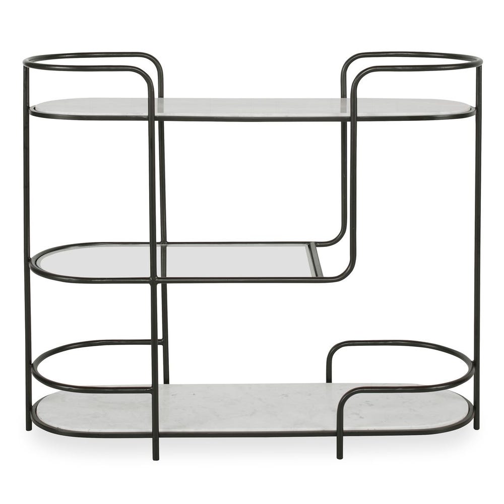 Trolley Bar Console, 44 X 38 X 14