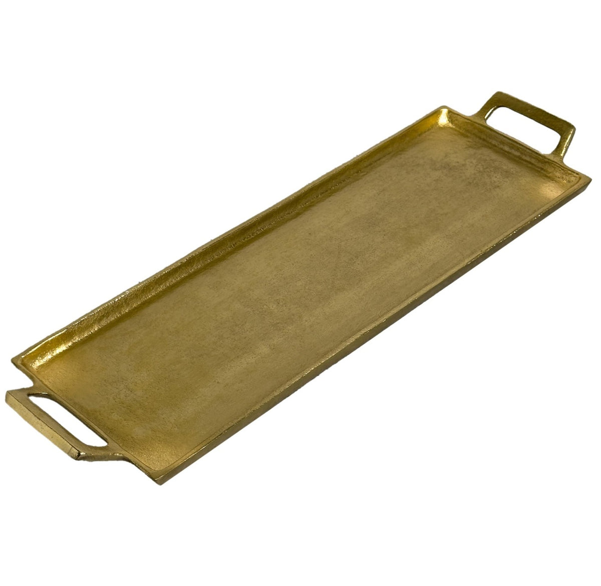 Gold Large Rectangular Tray