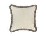 Nola Pillow, Natural and Black, 24 X 24 in. 1