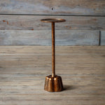 Cocktail Perch Table, Brass, 8.27 x 8.27 x 23.23 in. 2