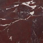 Jocelyn Cordovan Marble End Table, Black Iron 3